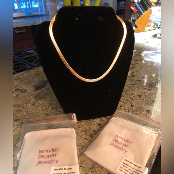 JZ Herringbone Hamilton Necklace - Picture 9 of 13